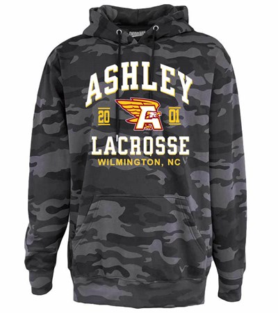 AHS Lacrosse Black Camo Vintage Hoodie - Orders Due Wednesday, March 13, 2024